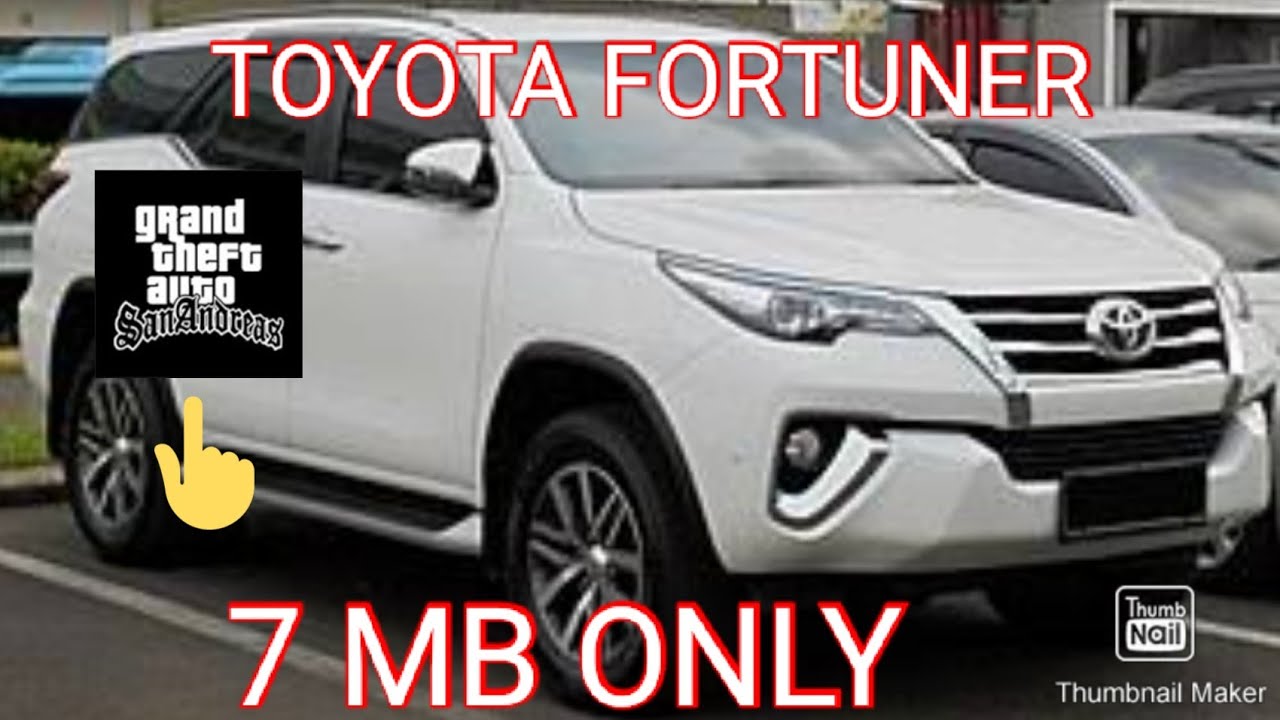 640 Mod Mobil Fortuner Gta San Andreas Gratis Terbaru