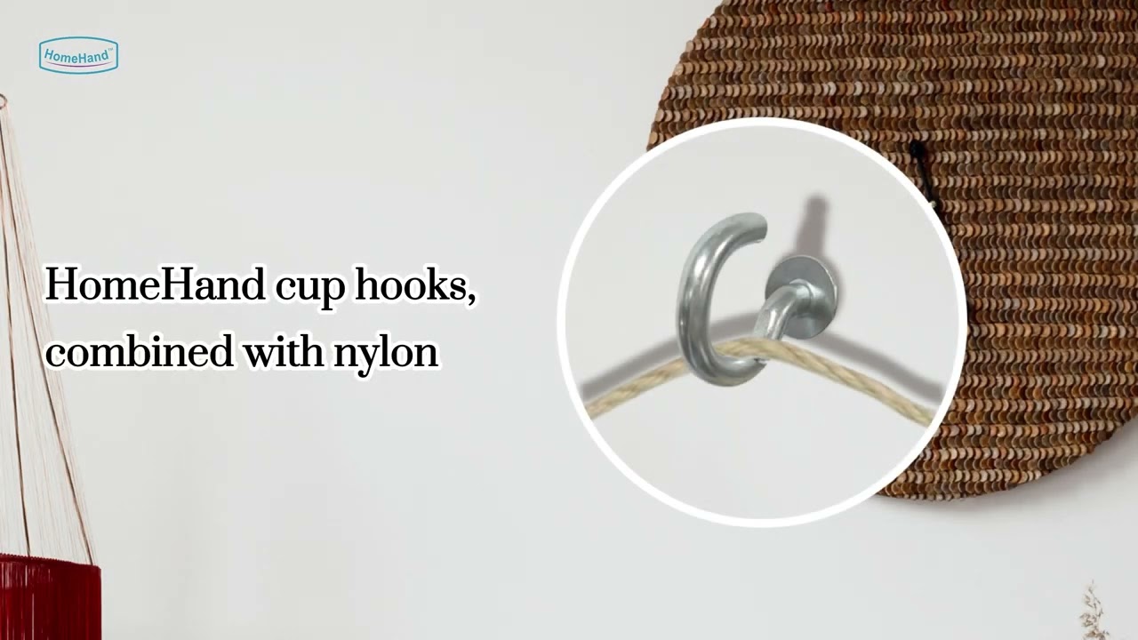 HomeHand | Attaching Cup Hooks to Concrete