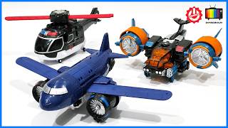 Hello Carbot Jetbender, Airbender, dan Helibender: Pesawat Terbang, Helikopter, dan Drone Koleksi...
