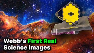 Webb Telescope Made The First Image Of Carina Nebula (New Real Science Photo) 4K