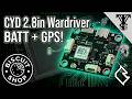 The Biscuit Shop ESP32 CYD Battery/GPS Board - Build & Flashing