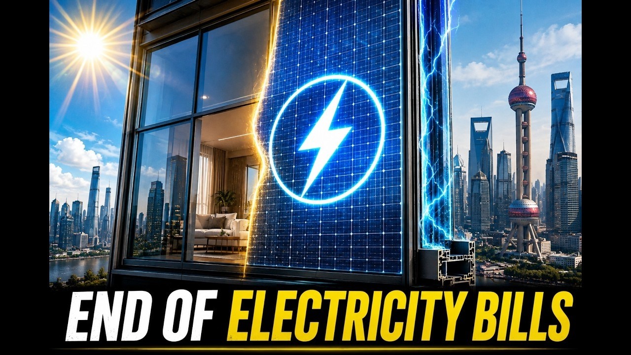 Live: China Is Turning Windows Into Solar Panels - YouTube