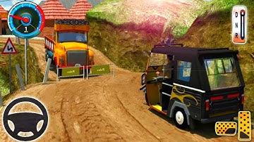 Offroad Tourist Tuk Tuk - Auto Rickshaw Driving Simulator - Android gameplay walkthrough - ios #4