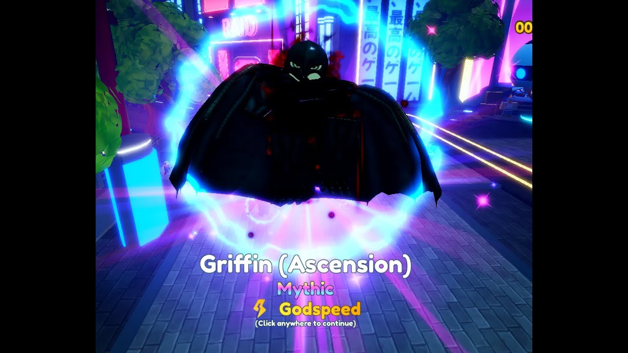Griffin (Ascension form) showcase (anime adventures) - YouTube
