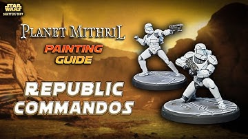 How to Paint Republic Commandos | Star Wars Shatterpoint Painting Tutorial