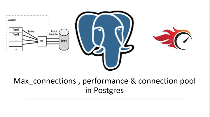 Max connections, performance impact and connection pool in Postgres