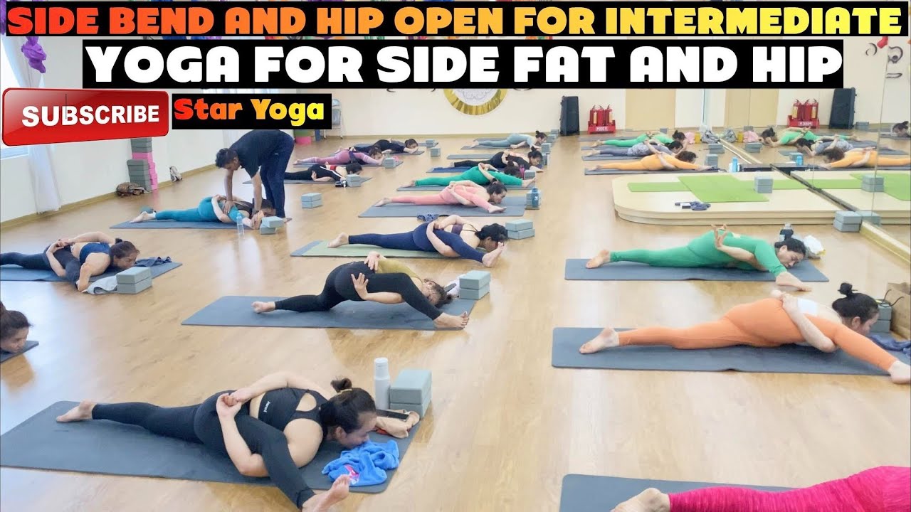 Hip open with Side Bend yoga | Star yoga | Tập Yoga Việt Nam