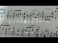 マンドリンの基礎　ピックの握り方とスケール練習　ポジションを覚えよう