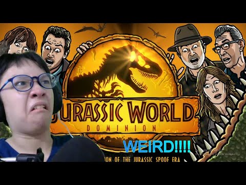 REACTING TO FUNNIEST JURASSIC WORLD DOMINION ANIMATION!!! (Funny and weird)