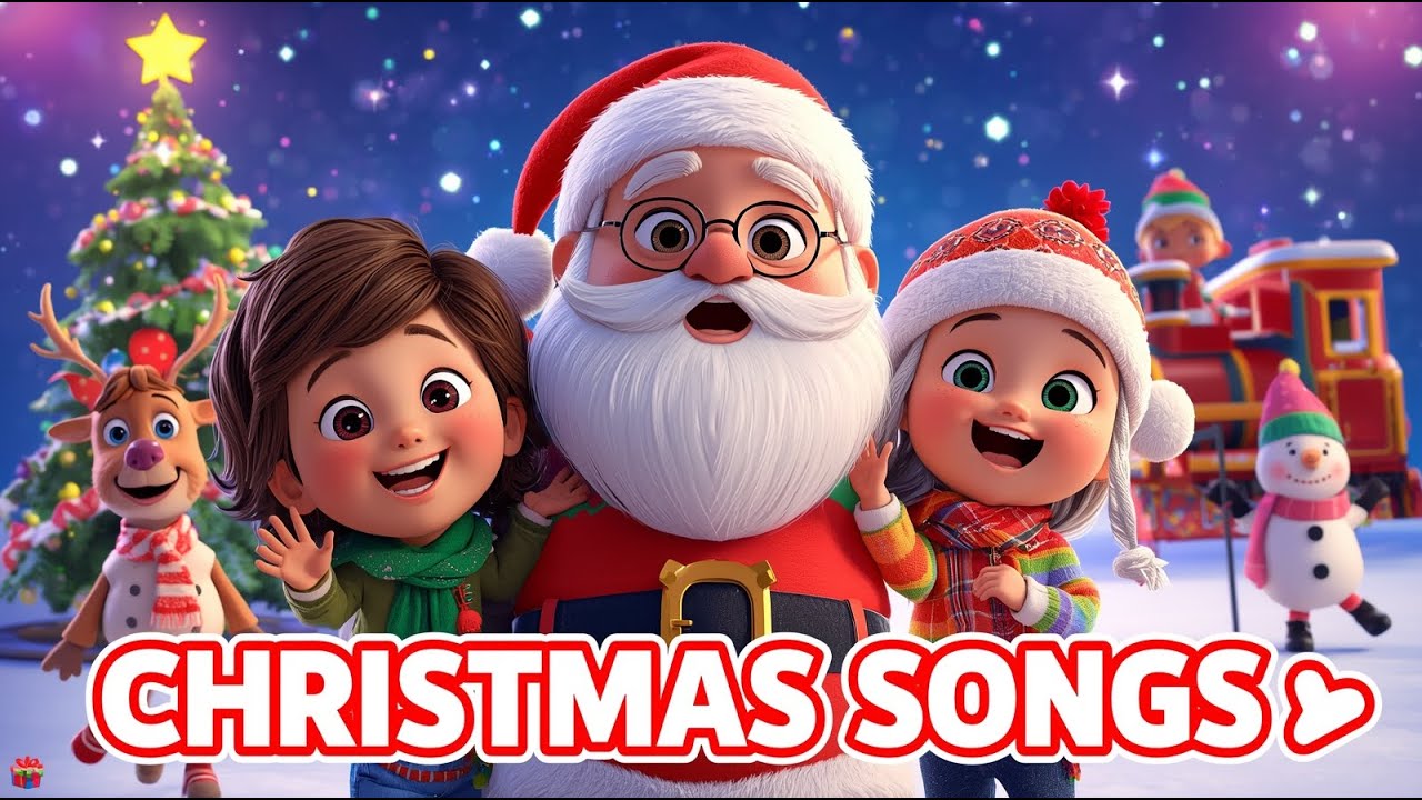 Kids Christmas Songs Compilation 🎅🎄 | Fun Holiday Rhymes for Toddlers ...