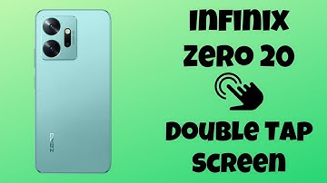How to disable double tap to Infinix Zero 20 ||  Tap to Awake ||Double Tap Screen ON OF