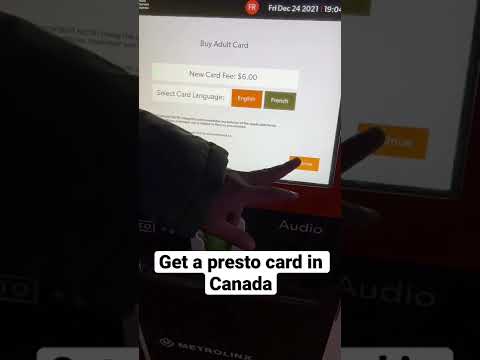 Get your presto card from presto vending machine!Happy journey #travel #canada #canadamalayalamvlog