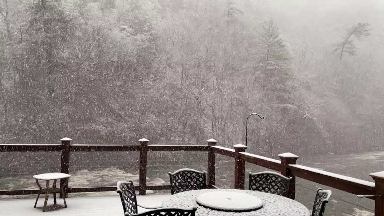 Tellico Plains Heavy Snowfall YouTube