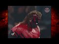 Kane clears the ring  threatens to burn triple h 9999