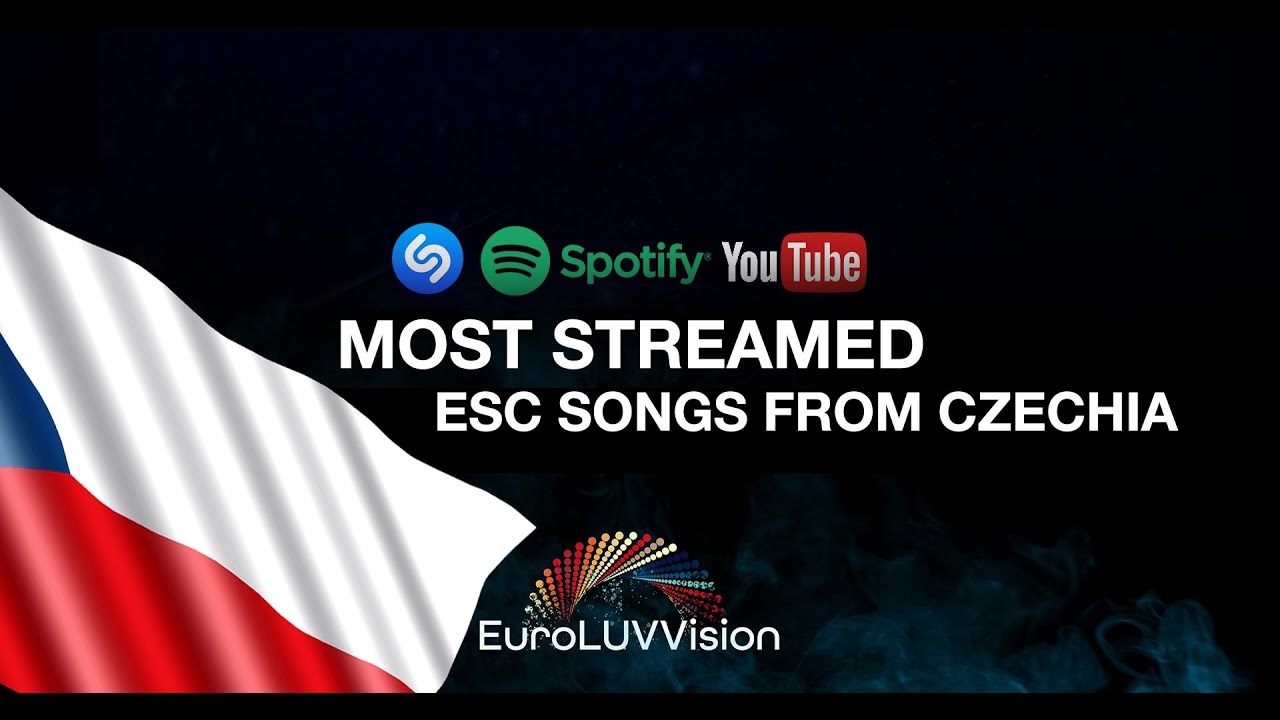 Czech Republic 🇨🇿 in Eurovision TOP 10 Most Streamed Songs : Shazam, YT & Spotify (2007-2021)