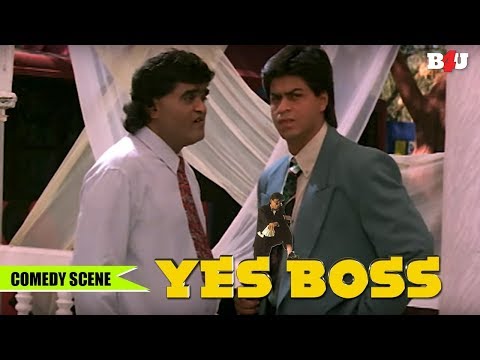 Must Watch Shah Rukh Khan And Juhi Chawla S Funny Scene Yes Boss Shah Rukh Juhi Full HD