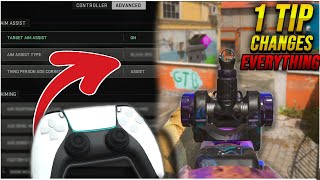 How to ABUSE Aim Assist with 1 Trick + Best Controller Aim Assist Settings in Modern Warfare 2