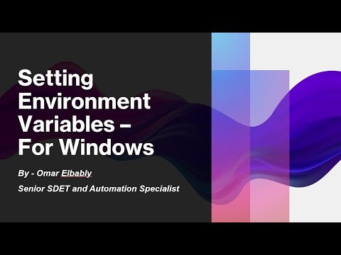 Setting Android environment variables - in arabic - بالعربي