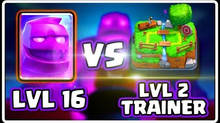 LVL 2 Trainer VS LVL 16 Golem