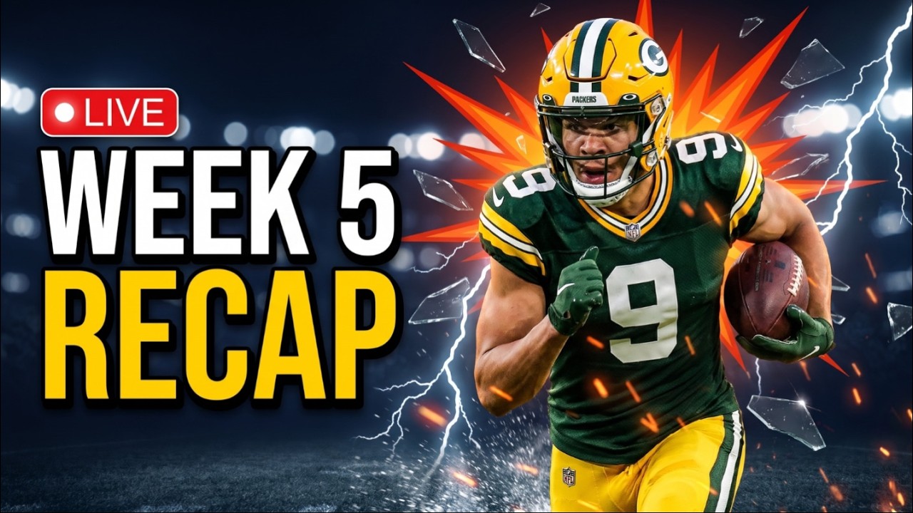 Week 5 Sunday Recap: Winners, Losers and Waiver Targets From Every Game