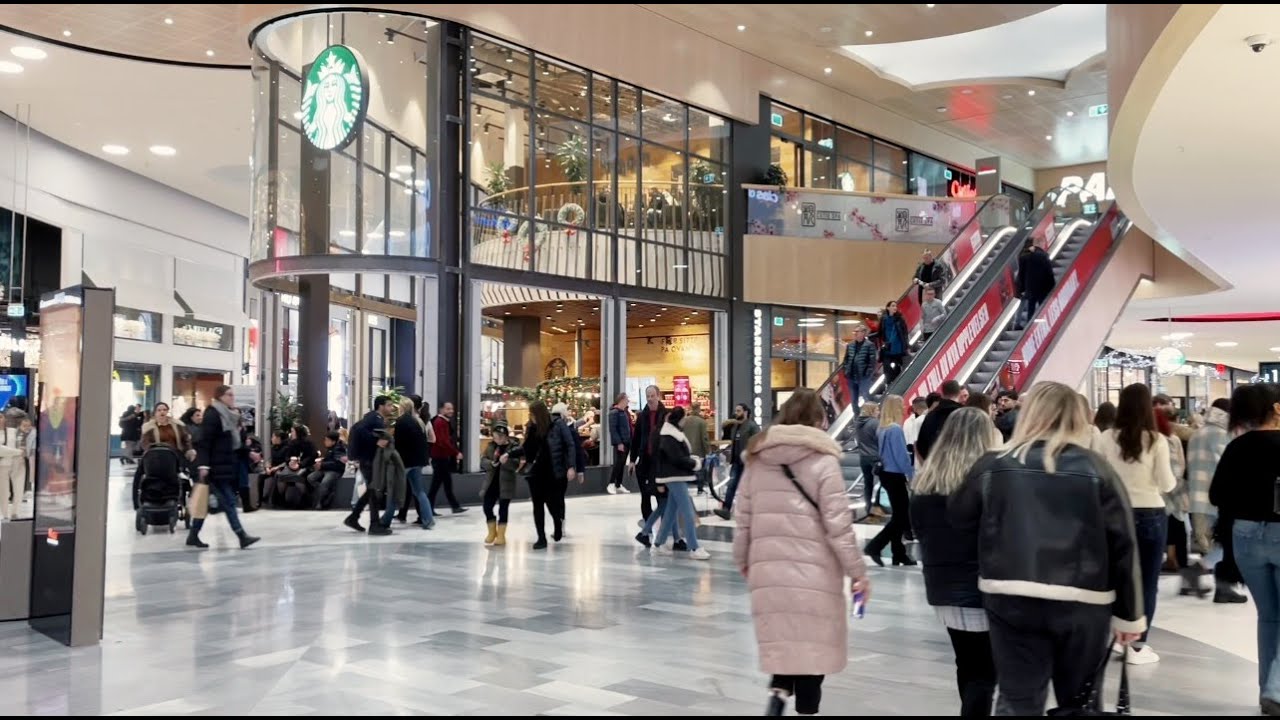 Mall of Scandinavia, Shopping for Christmas and New Year, Stockholm, Sweden😊