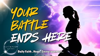 YOUR BATTLE ENDS HERE | This Is How You Win Battles In Life | EXODUS 14:14