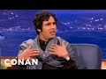 Kunal Nayyar Wants To Be Hairless As An Olympic Swimmer | CONAN on TBS