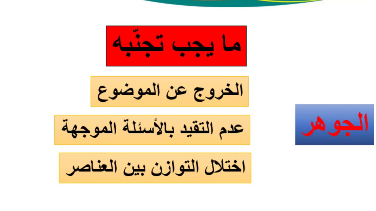 منهجية المقال في مادتي التاريخ والجغرافيا - دليل شامل لبكالوريا إقتصاد وآداب