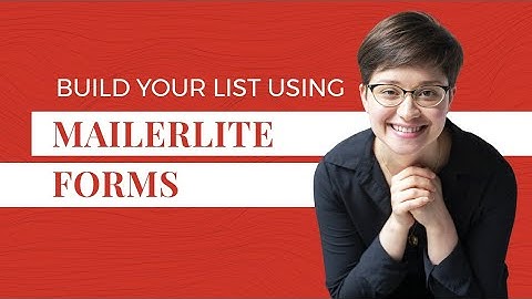 Start your email list by adding a Mailerlite opt in form to your website