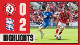 Bristol City 0-2 Birmingham City | Highlights