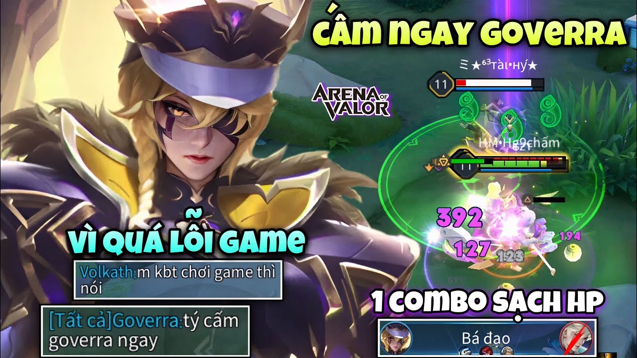 Hãy Cấm Ngay Goverra Vì Vị Tướng Này Quá Lỗi Game Khi Mới Ra Mắt 