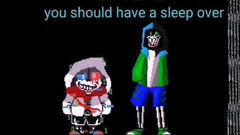 Fatal Error bruh has a sleep over  (part 1)