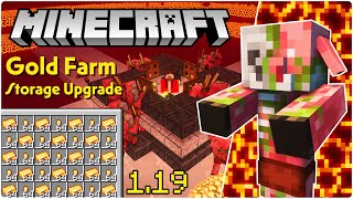 High Efficiency Gold XP Farm | Sorter Upgrade | Minecraft 1.19 Tutorial