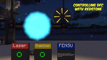 How to control a DFC Reactor with Redstone signals - HBM