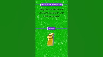 Top SQA Automation Questions for Viva Test | Software Testing Prep
