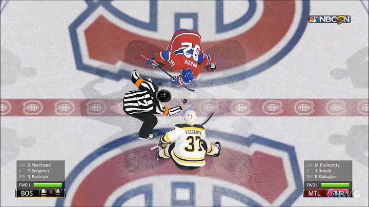 NHL 19 - Montreal Canadiens vs Boston Bruins - Gameplay (HD) [1080p60FPS]