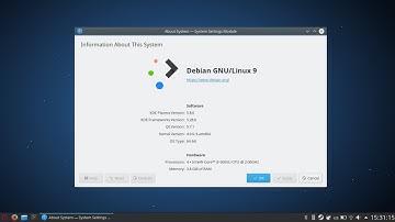 Debian 9 KDE