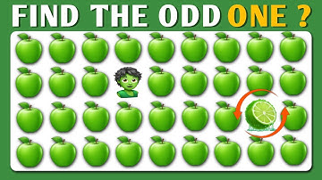 Quick Eyes Test 👀 | Find the Odd One Out - Number and Letter Quiz Challenge.
