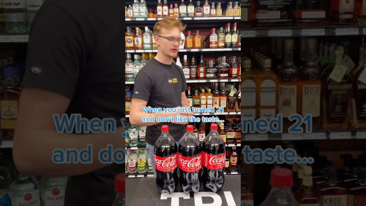 THE PERFECT JACK DANIEL S TO COKE RATIO 