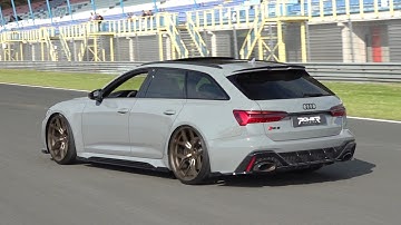 Audi RS6 C8 POWER DIVISION with OPF Delete! Drag Race & Accelerations!