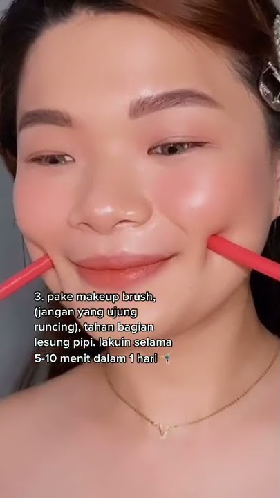 cara punya lesung pipi kayak namjoon gak perlu operasi