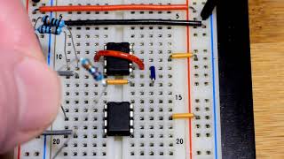 Updated 741 op amp square wave generator astable multivibrator circuit build 4 learning electronics