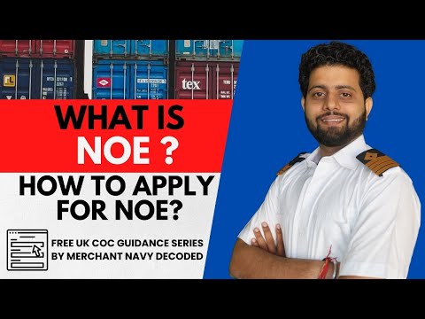 How to apply for NOE?