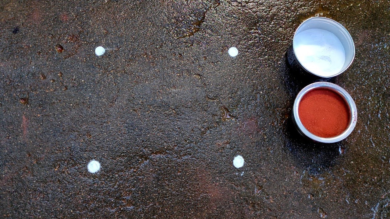 Thai madham special flowers kolam|Thai poosam rangoli|padi kolam|super rangoli|traditional rangoli