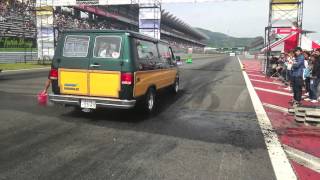 DEEZCREWｱﾒﾌｪｽ2015ドラッグCHEVY VAN３