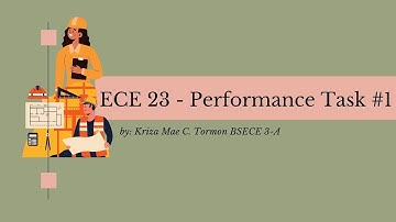 ECE23 - PERFORMANCE TASK #1 | Kriza Tormon