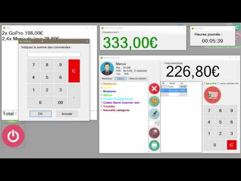 Logiciel caisse enregistreuse / Transformer son pc en caisse enregistreuse | MAJ