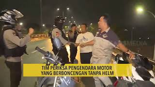 Viral.seorang pengendara motor mengaku abgnya salah satu anggota DPR saat hendak motornya di angkut