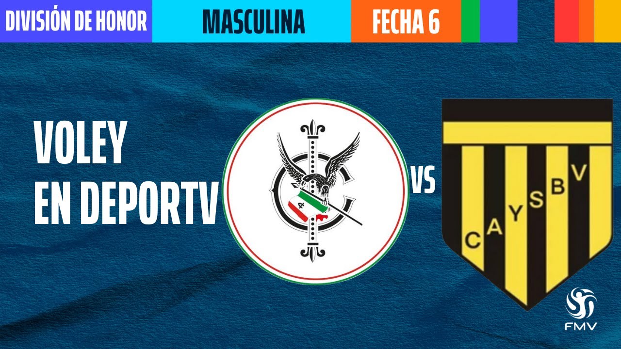 Club Italiano vs Bella Vista | Fecha 6 | División de Honor Masculina 2023 | 