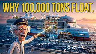 🚢 How Do Ships Float? The Science of Buoyancy Explained | Archimedes’ Secret #detailedexplanation